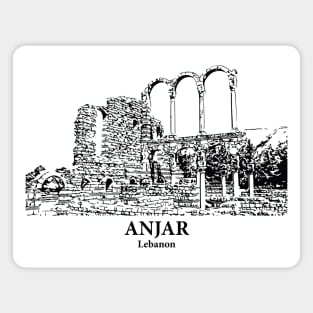 Anjar - Lebanon Magnet